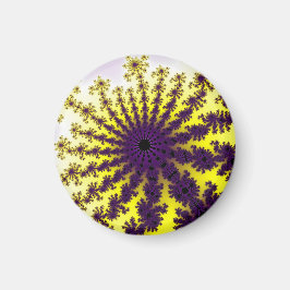 Imán Aroma amarillo y púrpura