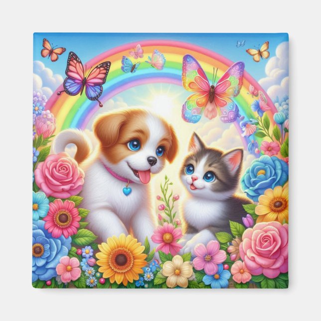 Imán Aroma de cachorro/gatito (Frente)
