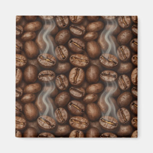 Imán Aroma de Vapor de Granos de Café Frescos Tostados