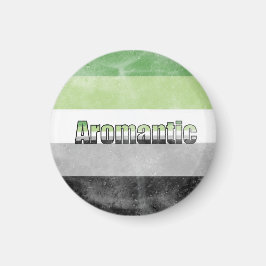 Imán Aromantic pride flag magnet