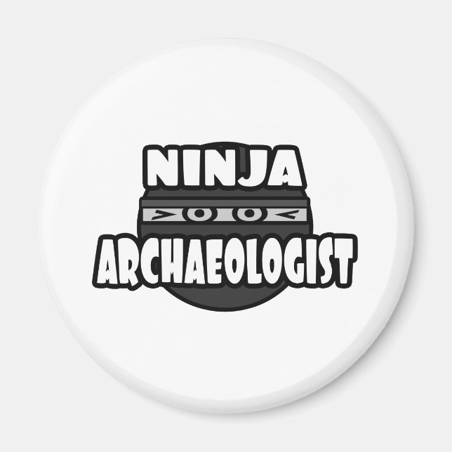 Imán Arqueólogo Ninja (Frente)