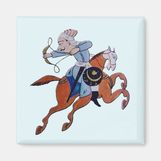 Imán Arquero persa a caballo (Frente)