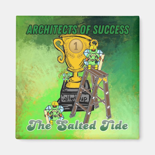 Imán Arquitectos del éxito 2024 Champs Magnet (Frente)