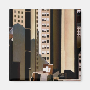 Imán Arquitectura antigua, rascacielos por Sheeler, 192