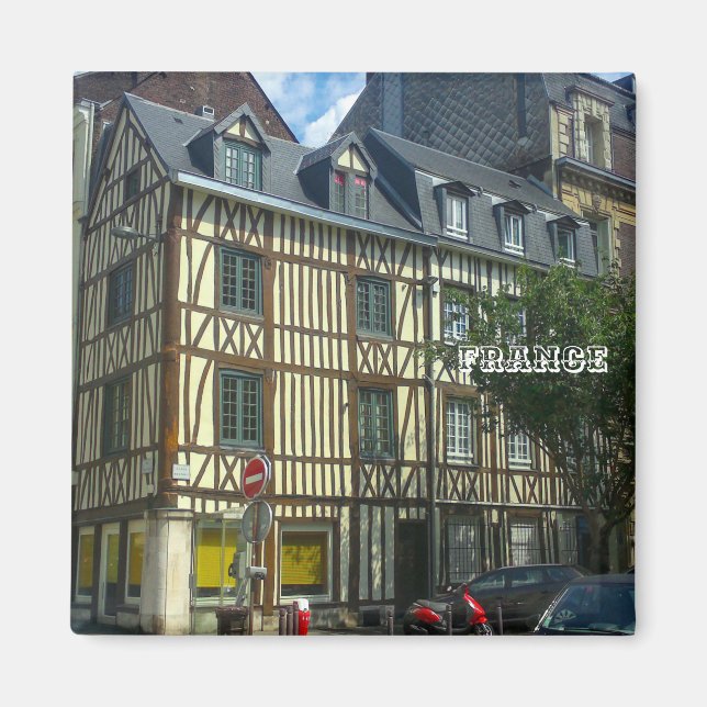 Imán Arquitectura de edificios antiguos de la ciudad de (Frente)