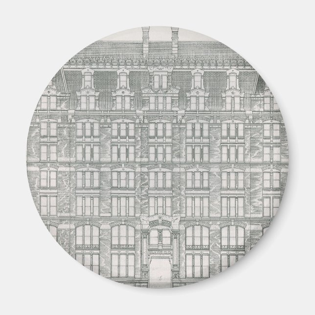 Imán Arquitectura de época, Delaware y Hudson Canal Co. (Frente)