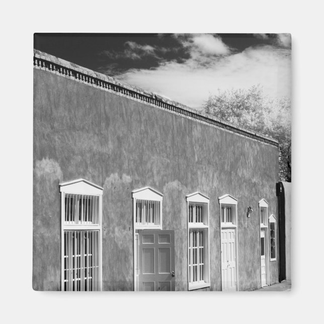 Imán arquitectura de estilo territorial, Santa Fe, Nuev (Frente)
