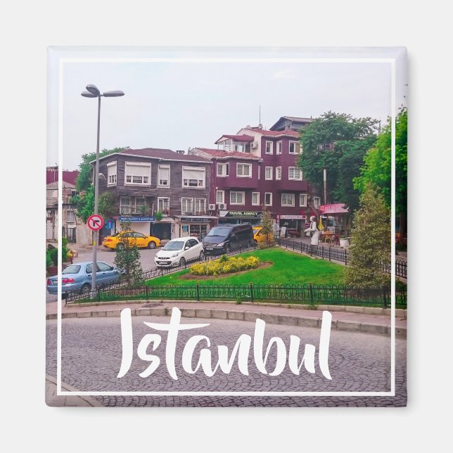 Imán Arquitectura de la calle urbana de Estambul (Frente)