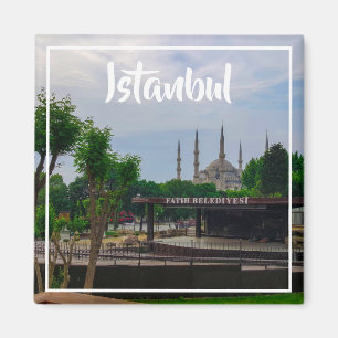 Imán Arquitectura de la calle urbana de Estambul