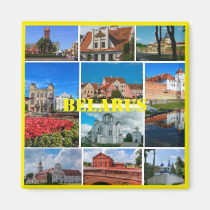 Imán Arquitectura de la Naturaleza Bielorrusia Minsk Br