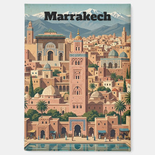 Imán Arquitectura de Marrakech Marruecos Viajes Vintage