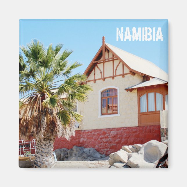 Imán Arquitectura de Namibia Lüderitz (Frente)