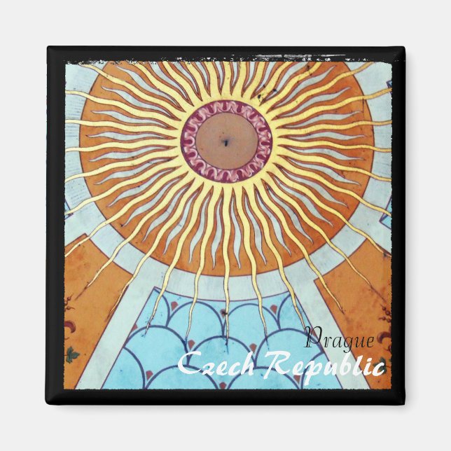 Imán Arquitectura de Praga, República Checa (Magnet) (Frente)