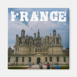 Imán Arquitectura del castillo de Chambord Francia