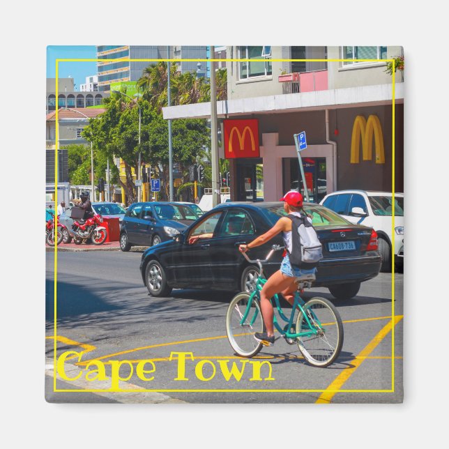 Imán Arquitectura del paisaje urbano de Ciudad del Cabo (Frente)