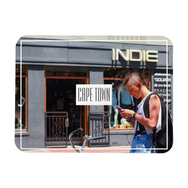 Imán Arquitectura del paisaje urbano de Ciudad del Cabo (Horizontal)