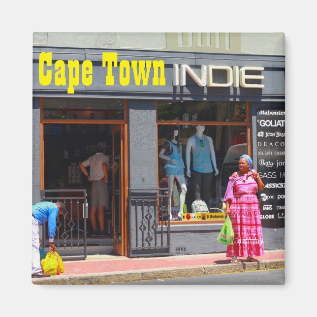 Imán Arquitectura del paisaje urbano de Ciudad del Cabo (Frente)