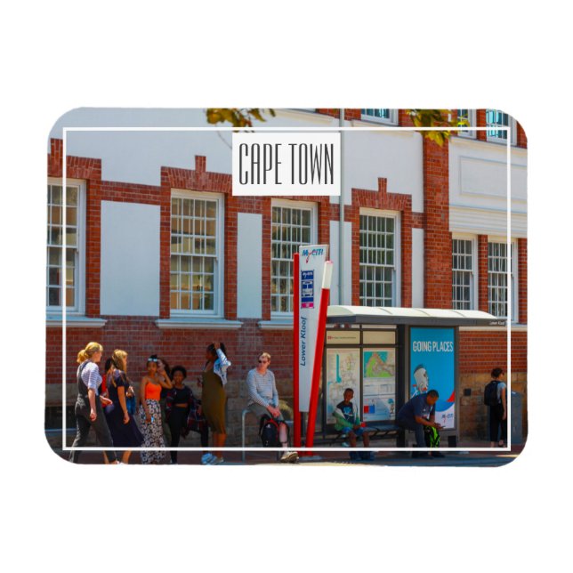 Imán Arquitectura del paisaje urbano de Ciudad del Cabo (Horizontal)