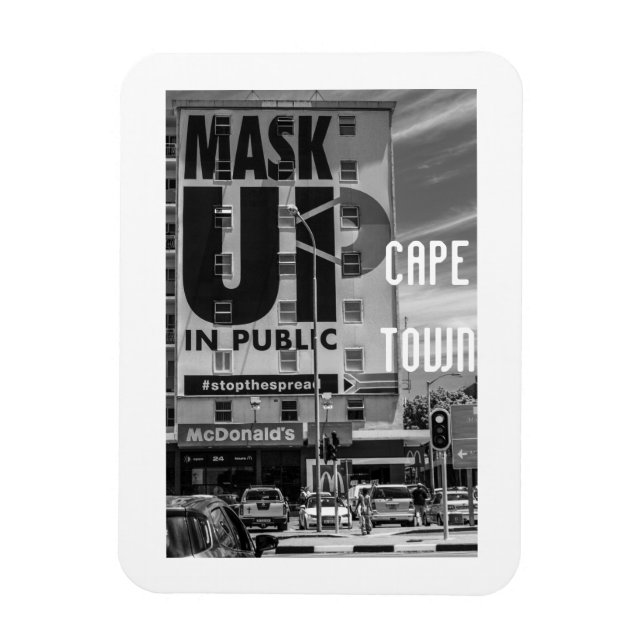 Imán Arquitectura del paisaje urbano de Ciudad del Cabo (Vertical)