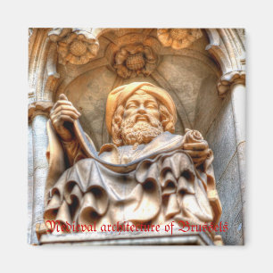 Imán Arquitectura medieval del lugar magnífico en