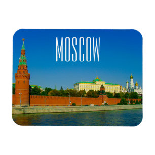 Imán Arquitectura paisajística del Kremlin Moskva en Mo