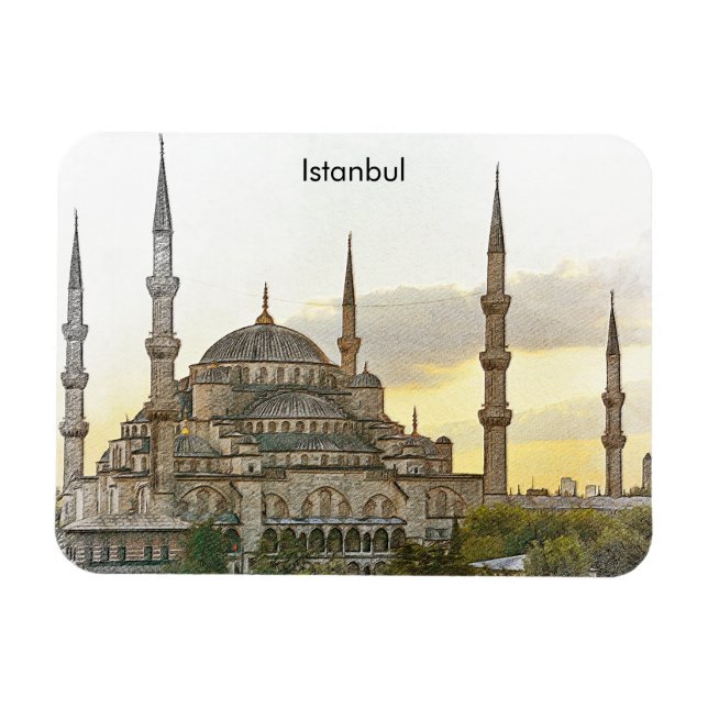 Imán Arquitectura turca de Santa Sofía Estambul (Horizontal)