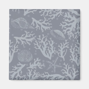 Imán Arrecife de coral de estilo hipster