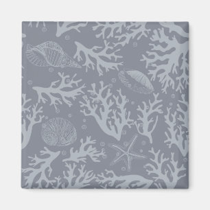 Imán Arrecife de coral estilo hipster