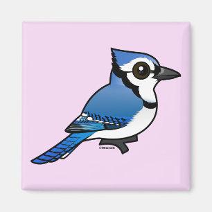 Imán Arrendajo azul de Birdorable