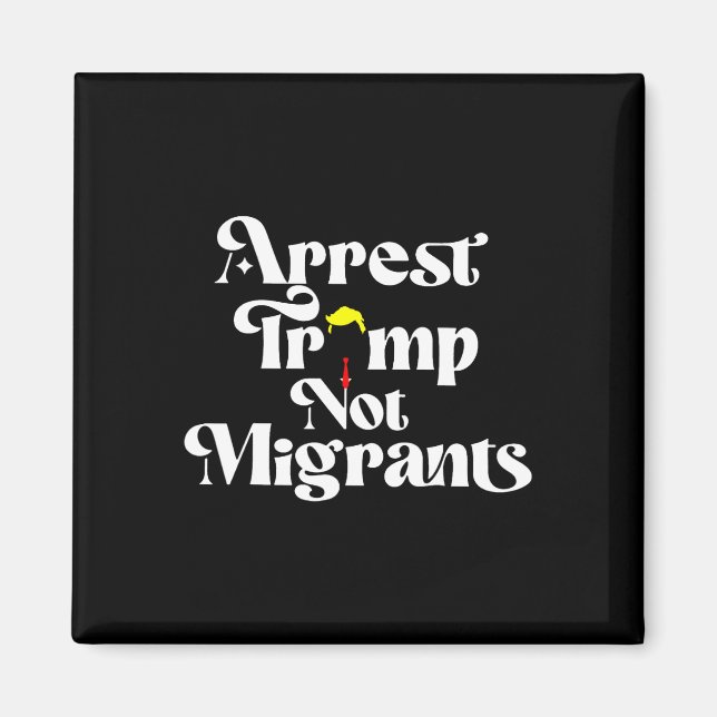 Imán Arrest Trump Not Migrants  (Frente)