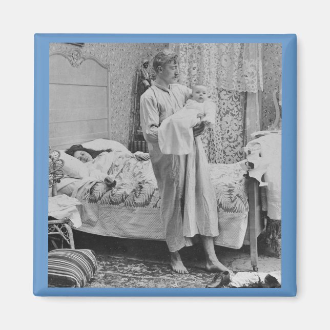 Imán Arriba a las 3 am - Vieja Stereoview (Frente)