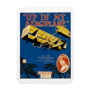 Imán Arriba en mi avión