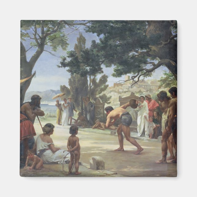 Imán Arrojando el Discus, 1875 (Frente)