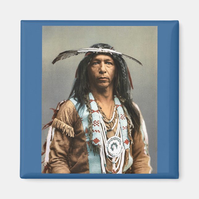 Imán Arrowmaker - Una Ojibwa valiente1903 (Frente)