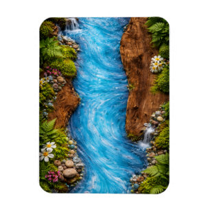 Imán Arroyo Sereno del Bosque Arte de Agua de la Natura