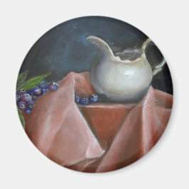 Imán Arroz azul y crema