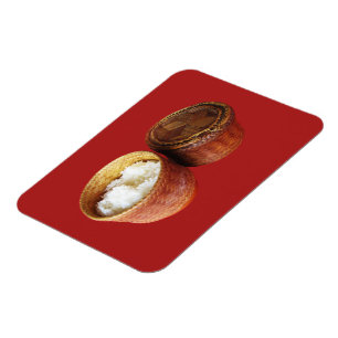 Imán Arroz pegajoso [Khao Niao] comida tailandesa lao