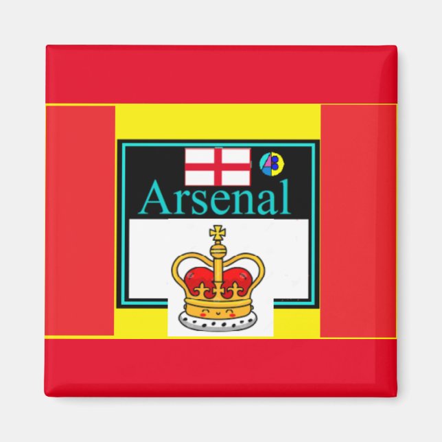 Imán Arsenal Magnet 18 Arya Bàhram (Frente)