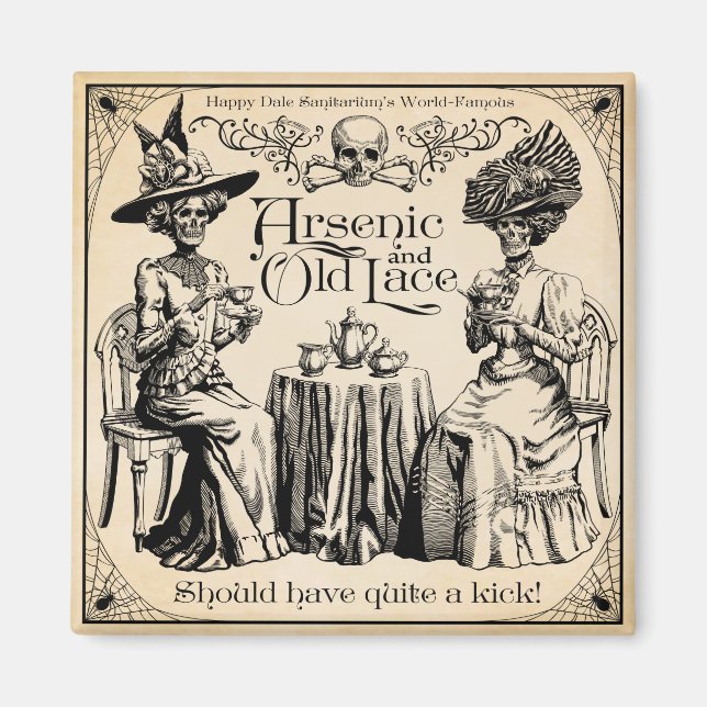 Imán Arsénico y antiguo encaje (Frente)