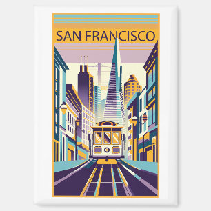 Imán Art Deco de San Francisco California