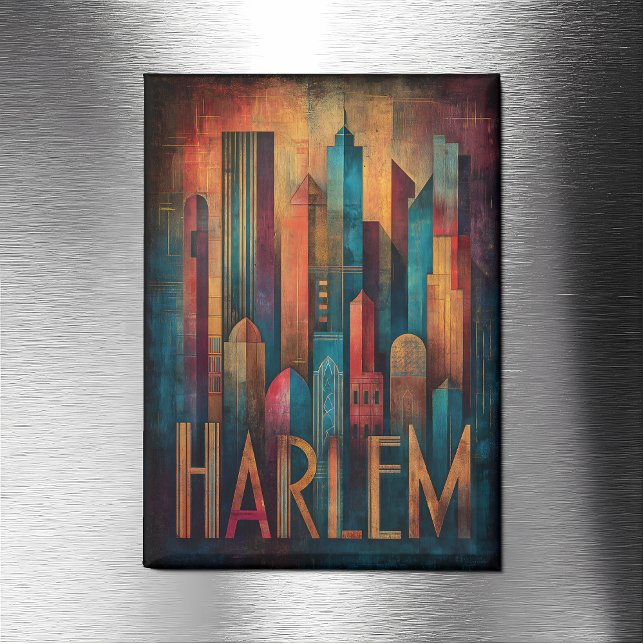Imán Art Deco del Renacimiento del Harlem (Subido por el creador)