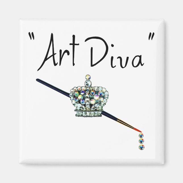 Imán "Art Diva" (Frente)