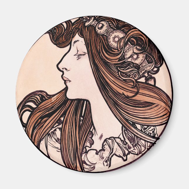Imán Art Nouveau (Frente)