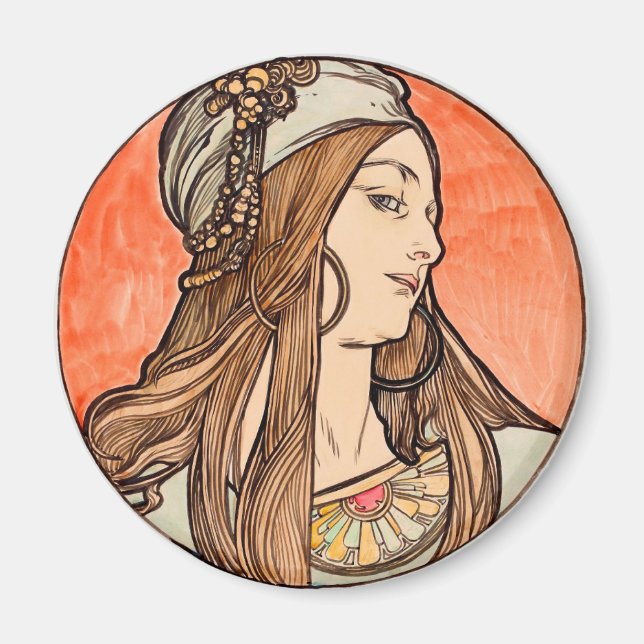 Imán Art Nouveau (Frente)