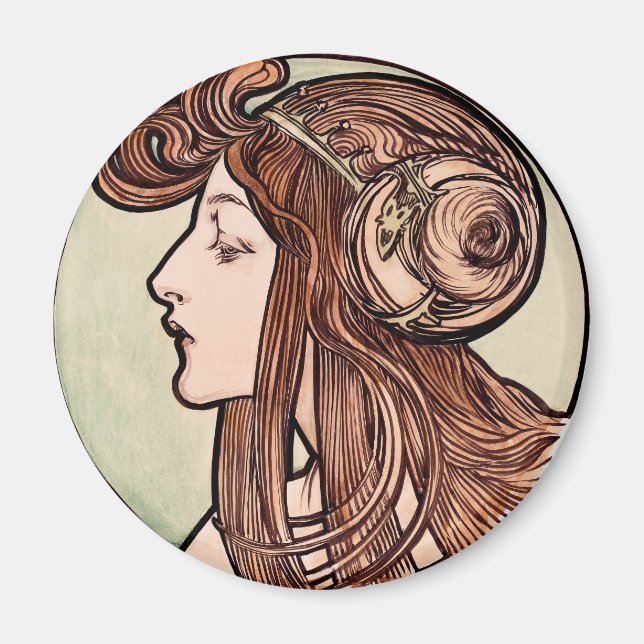 Imán Art Nouveau (Frente)