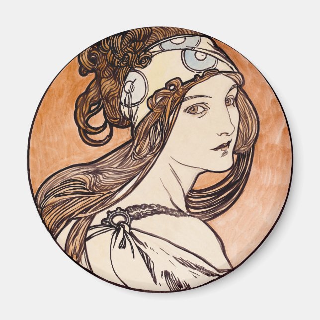 Imán Art Nouveau (Frente)