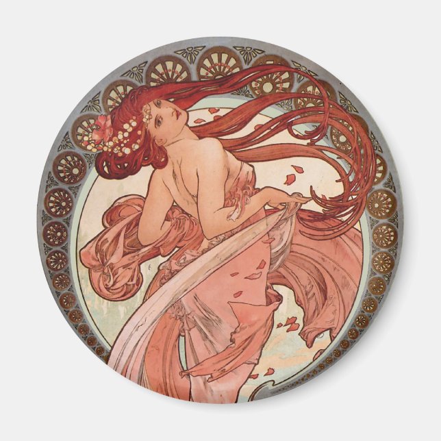 Imán Art Nouveau - Baile (Frente)