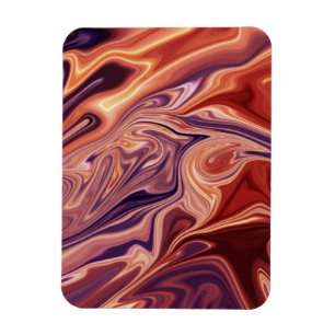 Imán Arte abstracto de lava