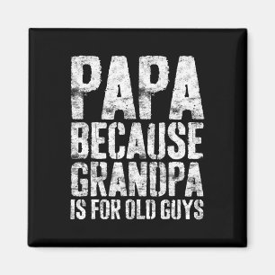 Imán Arte Abuelo Para Hombres Abuelo Padre Padre Padre