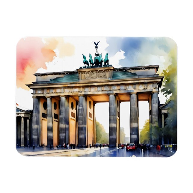 Imán Arte acuático de Berlín (Horizontal)